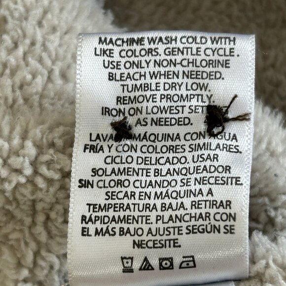 Vintage Levis Jacket Men's XXL Blue Denim Sherpa Lined Shirt Shacket Y2K - Picture 11 of 13